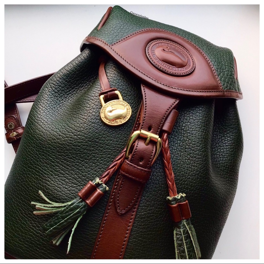 Dooney and Bourke Vintage Ivy Leather BackPack Bag